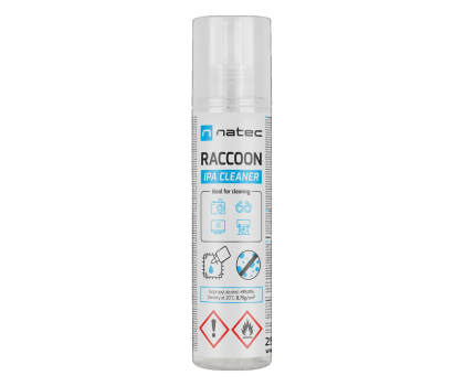 Artykuły czyszczące Natec Raccoon IPA cleaner spray 250ml Alkohol izopropylowy